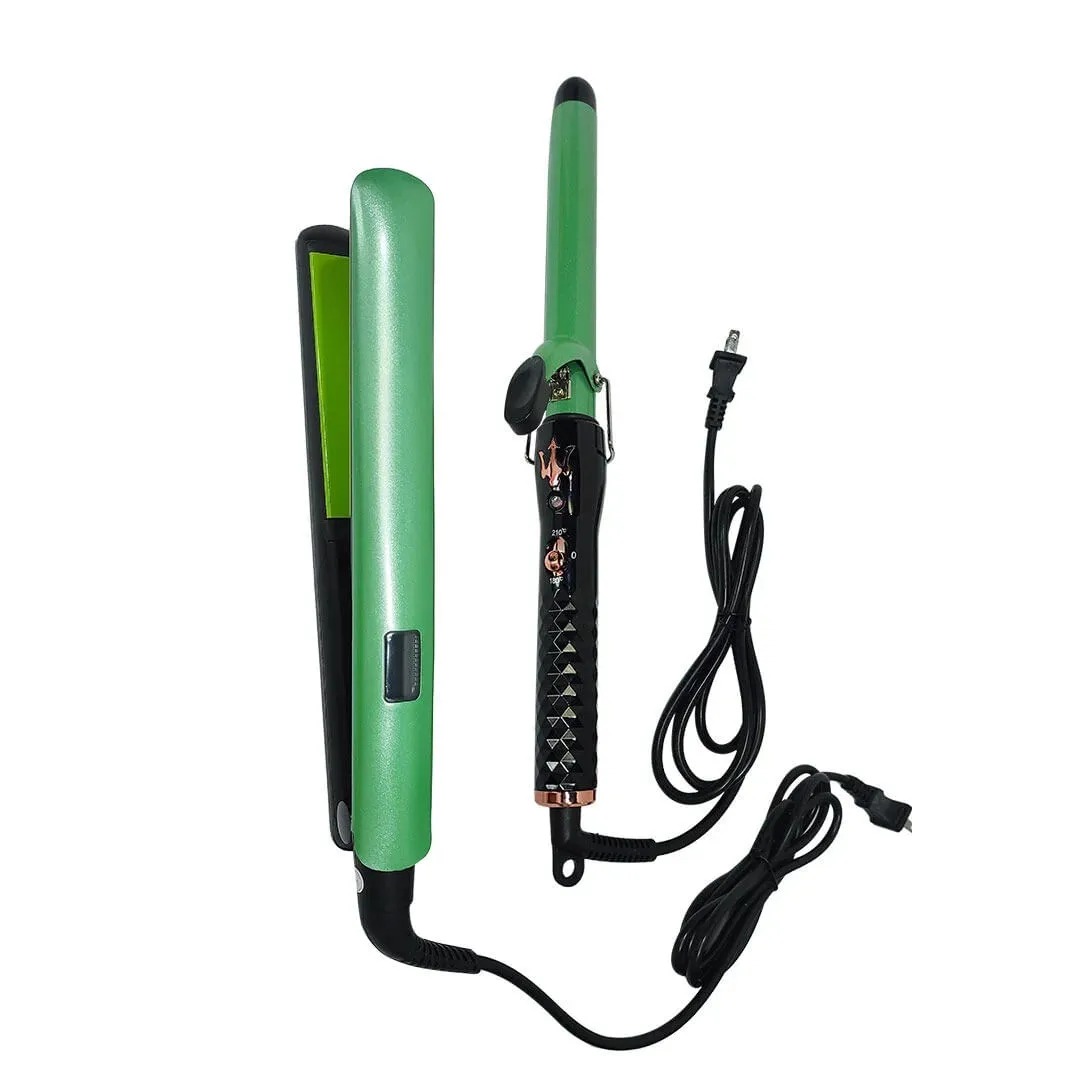Plancha aguacate Rem + Risador cabello